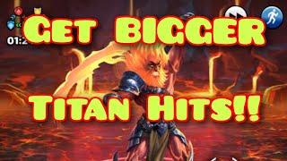 Empires & Puzzles Get Bigger Titan Hits against any Star Titan The Only Titan Guide ull ever Need!