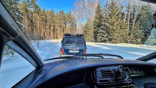 Офф роуд в Омске!) Покатухи 19.02.2023 Часть №2 #ОмскаяОбласть #offroad #4x4 #бездорожье #Город55