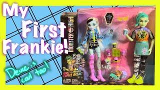 My First Frankie Doll EVER! Monster High Coffee Break 2 Pack!