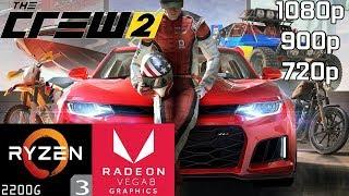 The Crew 2 - Ryzen 3 2200G Vega 8 & 8GB RAM