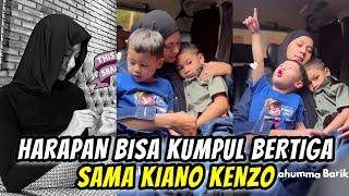 MAMAPAU TULIS DOA HARU BUAT KIANO KENZO..BERHARAP BISA SEGERA KUMPUL BERTIGA