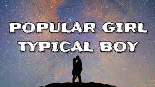 Powfu - popular girl, typical boy (Lyrics) ft. sleep.ing