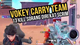 VOKEY CARRY TEAM 13 KILL SORANG DIRI KAT SCRIM