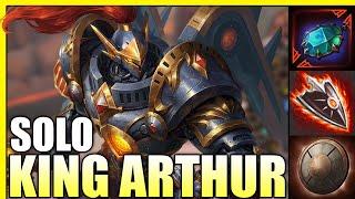 Spin To Win, King Arthur Solo | SMITE 11.8 Gameplay