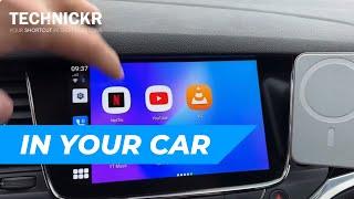 Watch Netflix or Youtube in your car without jailbreaking your phone