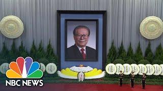 Chinese President Xi Honors Jiang Zemin At Memorial