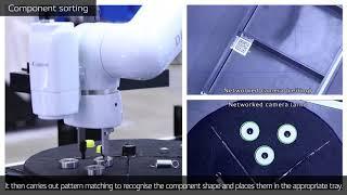 Component sorting, Tablet Operation, Inspection of Circuit Board by Using Image Processing