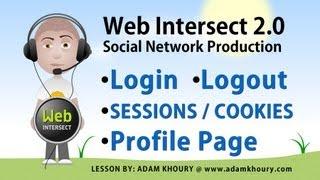 7. PHP Tutorial - Log In Form - Log Out Script - Cookies and Sessions - User Profile