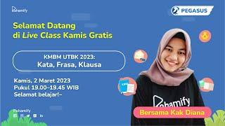 KMBM/PBM UTBK-SNBT 2023: Kata, Frasa, Klausa (PRIORITAS dan SERING MUNCUL di UTBK)