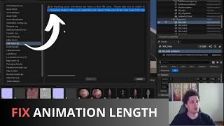 FIX Animation Length Is Not Compatible with Import Frame Rate (UE 5)