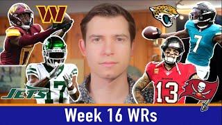 Week 16 Wide Receiver Rankings (Top 60) | 2024 Fantasy Football