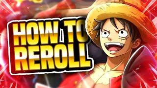 HOW TO REROLL IN ONE PIECE Treasure Cruise! Full Tutorial!