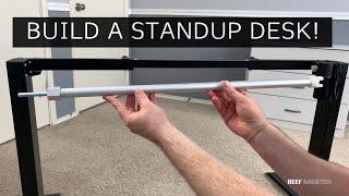 Build a Standup Desk! - Flexispot Standup Desk Setup