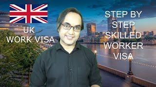 UK Work Visa. Step by step UK skilled worker visa. How to get a work permit in the UK? (work permit)