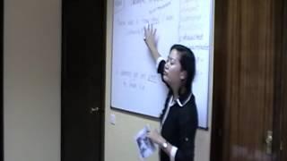 TEFL Course - EBC TEFL graduate Jael teaching an intermediate class