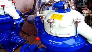 ▶ Alfa Laval oil purifier, industrial centrifuge, oil separator MAPX 207, MOPX 207, MAPX 309   YouTu