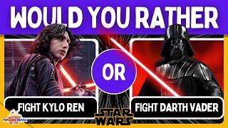 WOULD YOU RATHER | Star Wars Edition |  Hard Choices | Star Wars Quiz