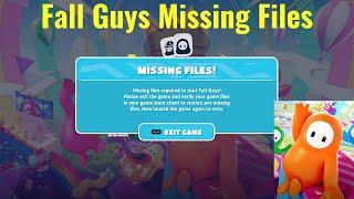 How To Fix Fall Guys Missing Files Epic Games On Windows