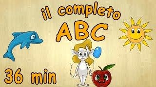 ABC canzone per bambini - 36 minuti - il completo ABC