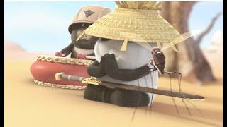 Kungfu Master Bamboo Panda | Short Animation | Funny | Chinese Kungfu