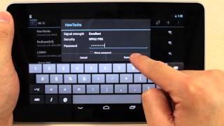 How to set up Wi-Fi on ASUS Google Nexus 7