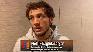 Melsik Baghdasaryan On UFC 268, Fighting One Year After War In Artsakh