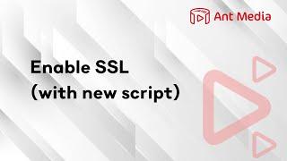 2 - Enable SSL (with new script)