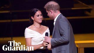 'We stand with you': Harry and Meghan open Invictus Games with tribute to Ukrainians