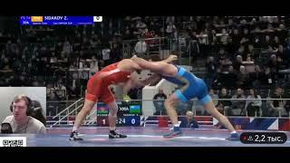 Заурбек Сидаков - Тимур Бижоев, 74 кг, кубок Ивана Ярыгина, @ wrestling tv