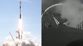 SpaceX Starlink 26 launch & Falcon 9 first stage landing, 4 May 2021