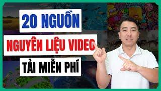 20 Nguồn Nguyên Liệu Tải Miễn Phí Để Làm Youtube Bán Content Free