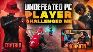 التحدي الأصعب ضد لاعب محاكي غير مهزوم  | Undefeated PC Player Challenged Me 1vs1 