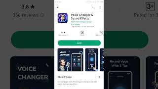 top 5 voice changer app in playstore #shorts #viral #like and #subscribe for next video 