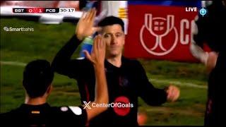 Robert Lewandowski Goal | UD Barbastro vs Barcelona 0-2 Highlights | Copa del Rey 2023-24