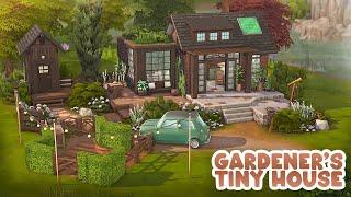 Gardener's Tiny House  | The Sims 4 Speed Build