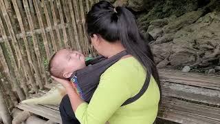 FULL video: 90 days of a single mother building a bamboo house in a cave