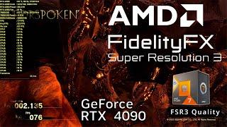 FSR3 & Frame Generation in Forspoken on RTX 4090 FE | 4K FSR3, Native, DLSS Frame Gen Testing