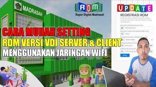 Cara Mudah Setting RDM Versi VDI Server dan Client Menggunakan WIFI | SB Tutorial