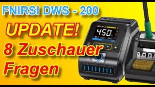 Fnirsi DWS-200 Lötstation Update! - 8 Zuschauer Fragen