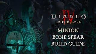 Minion Bone Spear Necromancer Build Guide - Diablo 4 Season 4