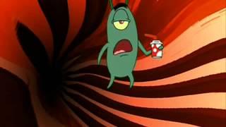 Plankton falls through a vortex