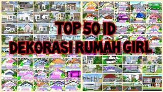 TOP 50 ID DEKORASI RUMAH GIRL JADI MEWAH DAN AESTHETIC | Sakura School Simulator