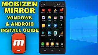 Mobizen Mirror Remote for Android and Windows 2019 Installation Guide