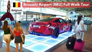 Belgium Brussels Airport (BRU) Full Walk Tour