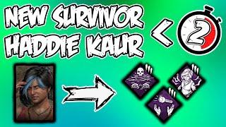 New DBD Survivor "Haddie Kaur" - Explained FAST! [Perk Breakdown, Combos, Ratings, & More]