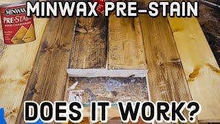 Does MinWax Pre-Stain Work | Wood Conditioner