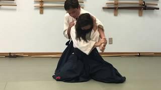 Aikido (Kids): Static Rear Naked Choke Defense Drills.