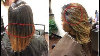 Balayage Coloring Technique on Natural Hair | Stylist Lee