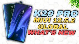 K20 PRO MIUI 12.5.2 GLOBAL STABLE UPDATE | WHAT'S NEW ?