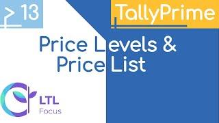 TallyPrime Price Levels and Price List in Malayalam | Sales Voucher using Price List in TallyPrime